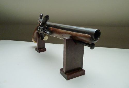 18TH CENTURY FLINTLOCK PISTOL KNUBLEY LONDON - ADDITIONAL PHOTO 3