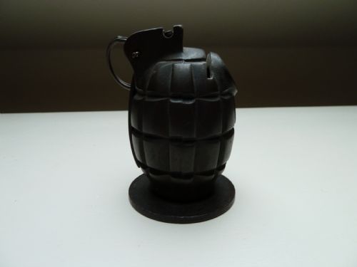 1ST WORLD WAR HAND GRENADE MONEY BOX - ADDITIONAL PHOTO 2