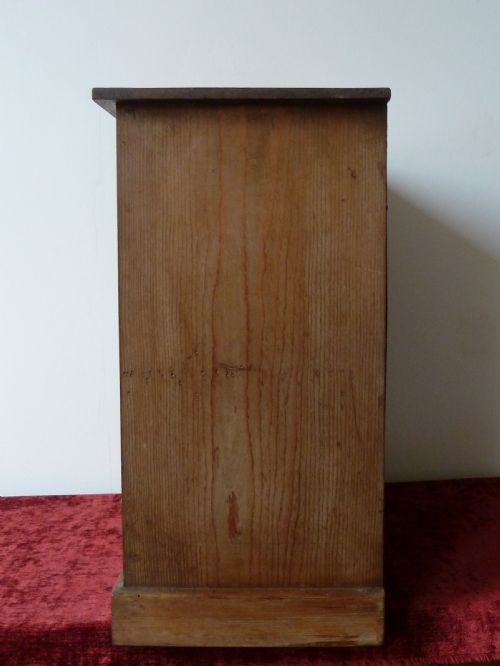 VICTORIAN PINE 6 DRAWER COLLECTORS CHEST - ADDITIONAL PHOTO 2