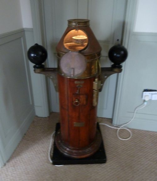 19TH CENTURY SHIPS BINNACLE - ADDITIONAL PHOTO 14