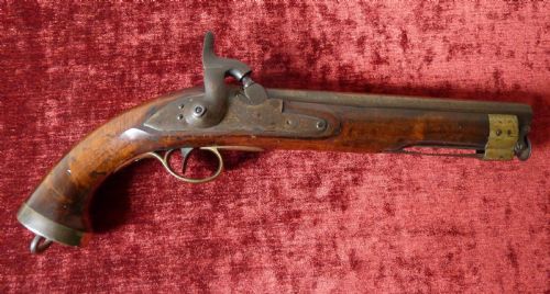 MILITARY PERCUSSION PISTOL EAST INDIA COMPANY - ADDITIONAL PHOTO 4