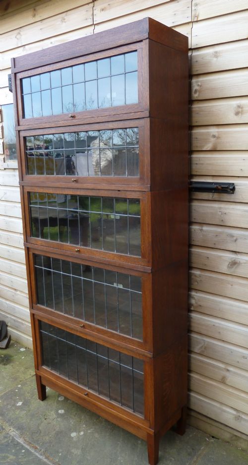 ART DECO PERIOD GLOBE WERNICKE BOOKCASE - ADDITIONAL PHOTO 2