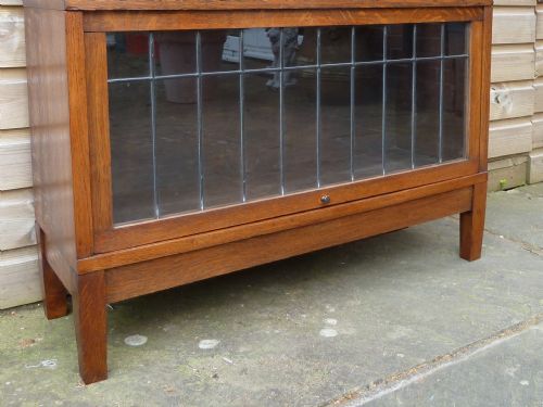 ART DECO PERIOD GLOBE WERNICKE BOOKCASE - ADDITIONAL PHOTO 4