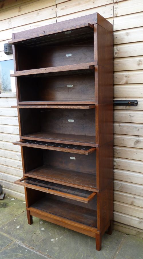ART DECO PERIOD GLOBE WERNICKE BOOKCASE - ADDITIONAL PHOTO 8