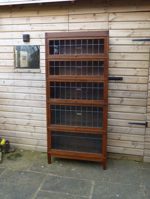 ART DECO PERIOD GLOBE WERNICKE BOOKCASE - ADDITIONAL PHOTO 9