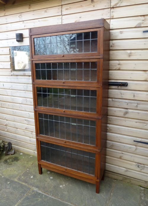 ART DECO PERIOD GLOBE WERNICKE BOOKCASE - ADDITIONAL PHOTO 10