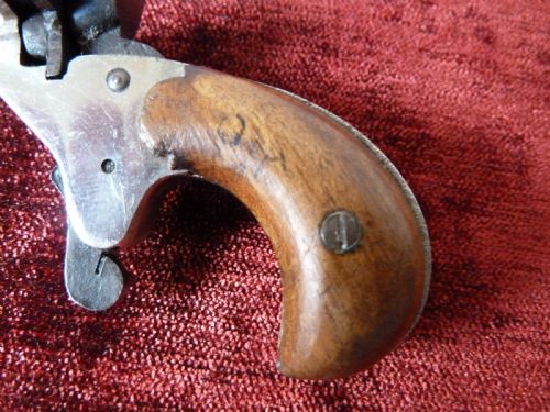RARE 19TH CENTURY POSTMANS DOG SCARER PISTOL - ADDITIONAL PHOTO 4