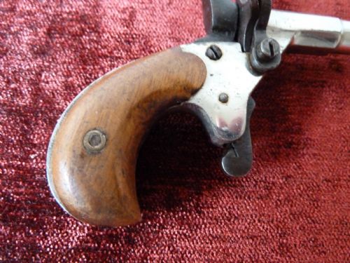 RARE 19TH CENTURY POSTMANS DOG SCARER PISTOL - ADDITIONAL PHOTO 5