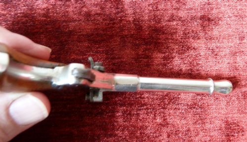 RARE 19TH CENTURY POSTMANS DOG SCARER PISTOL - ADDITIONAL PHOTO 7