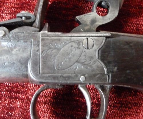 FLINTLOCK POCKET PISTOL SPENCER LONDON - ADDITIONAL PHOTO 5