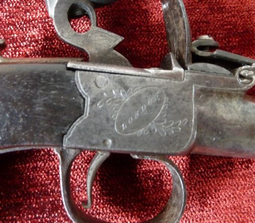 FLINTLOCK POCKET PISTOL SPENCER LONDON - ADDITIONAL PHOTO 6