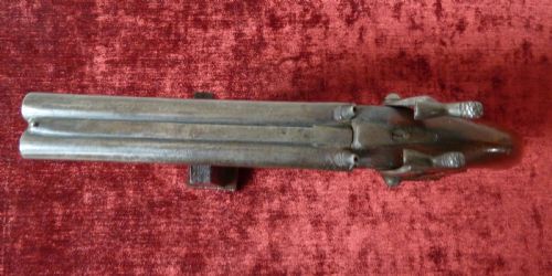 DOUBLE BARREL PERCUSSION PISTOL - ADDITIONAL PHOTO 5