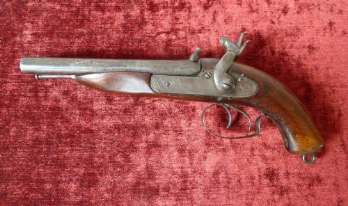 DOUBLE BARREL PERCUSSION PISTOL - ADDITIONAL PHOTO 10