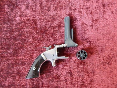 RARE SMITH AND WESSON MODEL 1 REVOLVER - ADDITIONAL PHOTO 3
