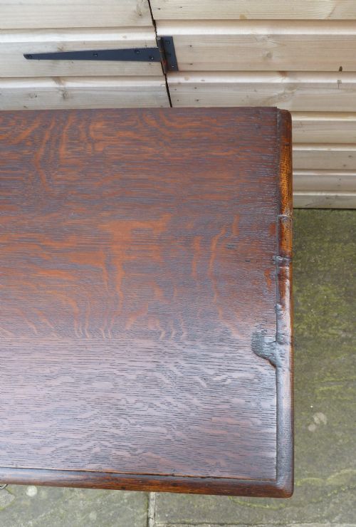 GEORGIAN OAK DRESSER BASE - ADDITIONAL PHOTO 7