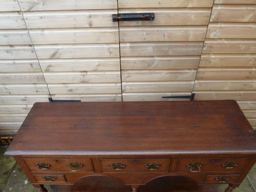GEORGIAN OAK DRESSER BASE - ADDITIONAL PHOTO 8