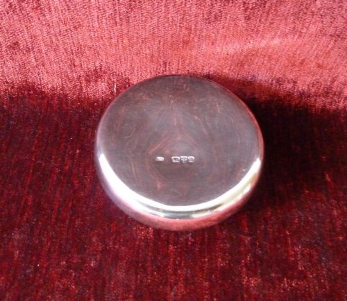 VICTORIAN SILVER SNUFF BOX CHESTER 1900 - ADDITIONAL PHOTO 3