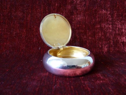 VICTORIAN SILVER SNUFF BOX CHESTER 1900 - ADDITIONAL PHOTO 4