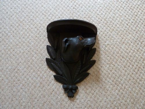 BLACK FOREST DOG HEAD BRACKET - ADDITIONAL PHOTO 8