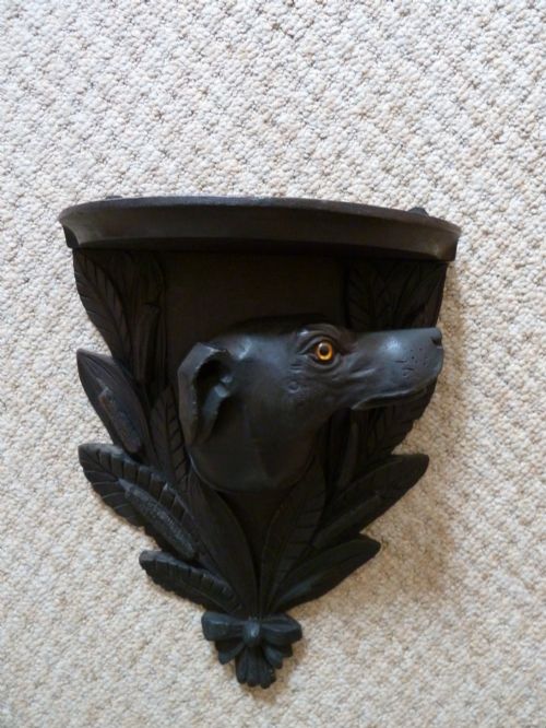 BLACK FOREST DOG HEAD BRACKET - ADDITIONAL PHOTO 10
