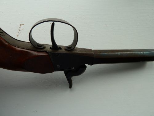 19TH CENTURY PERCUSSION POCKET PISTOL - ADDITIONAL PHOTO 4