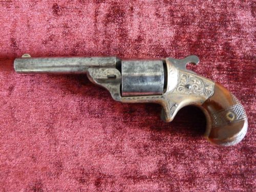 A GOOD PAIR OF AMERICAN RIMFIRE REVOLVERS - ADDITIONAL PHOTO 4