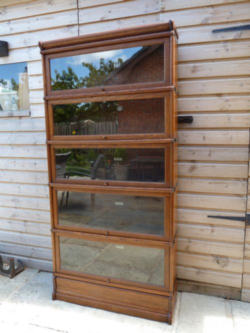 Globe Wernicke Golden Oak Bookcase