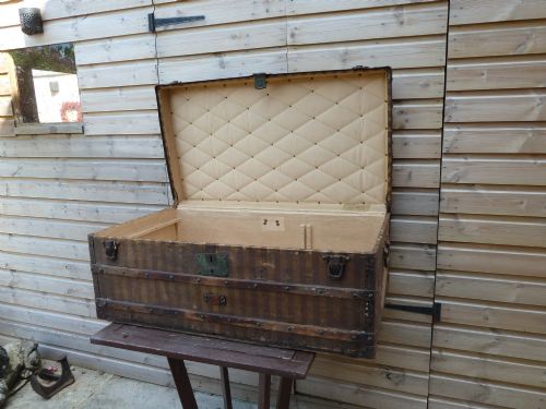 Unrestored Early Louis Vuitton Trunk