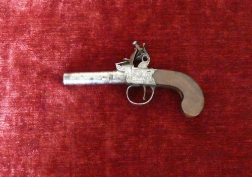 18th Century Flintlock Pocket Pistol