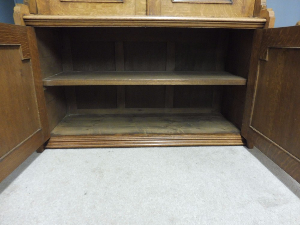 SUPERB PAIR OF VICTORIAN COUNTRY HOUSE LIBRARY BOOKCASES CIRCA 1890 View VI