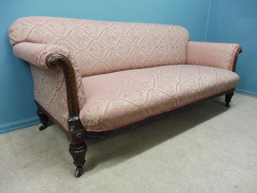 BEAUTIFUL ANTIQUE 19TH CENTURY COUNTRY HOUSE SOFA CIRCA 1860