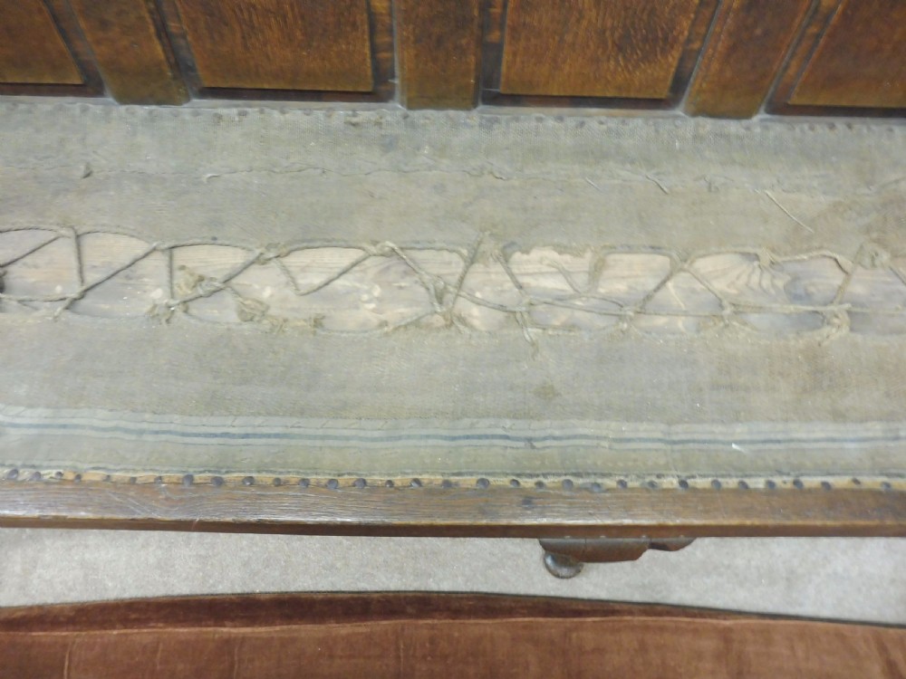 VERY NICE LATE 18th CENTURY SOLID OAK TAVERN BENCH CIRCA 1780 View III