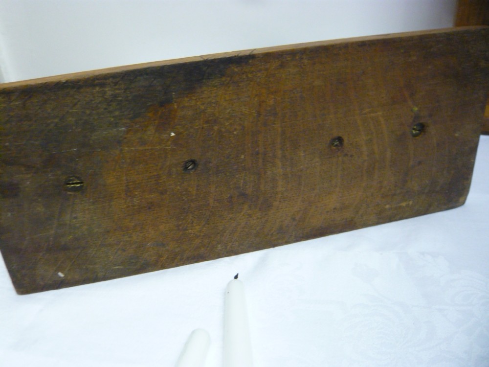 LARGE OAK 19th CENTURY R.A.O.B MEETING ROOM CANDLE STANDS CIRCA 1890 View V