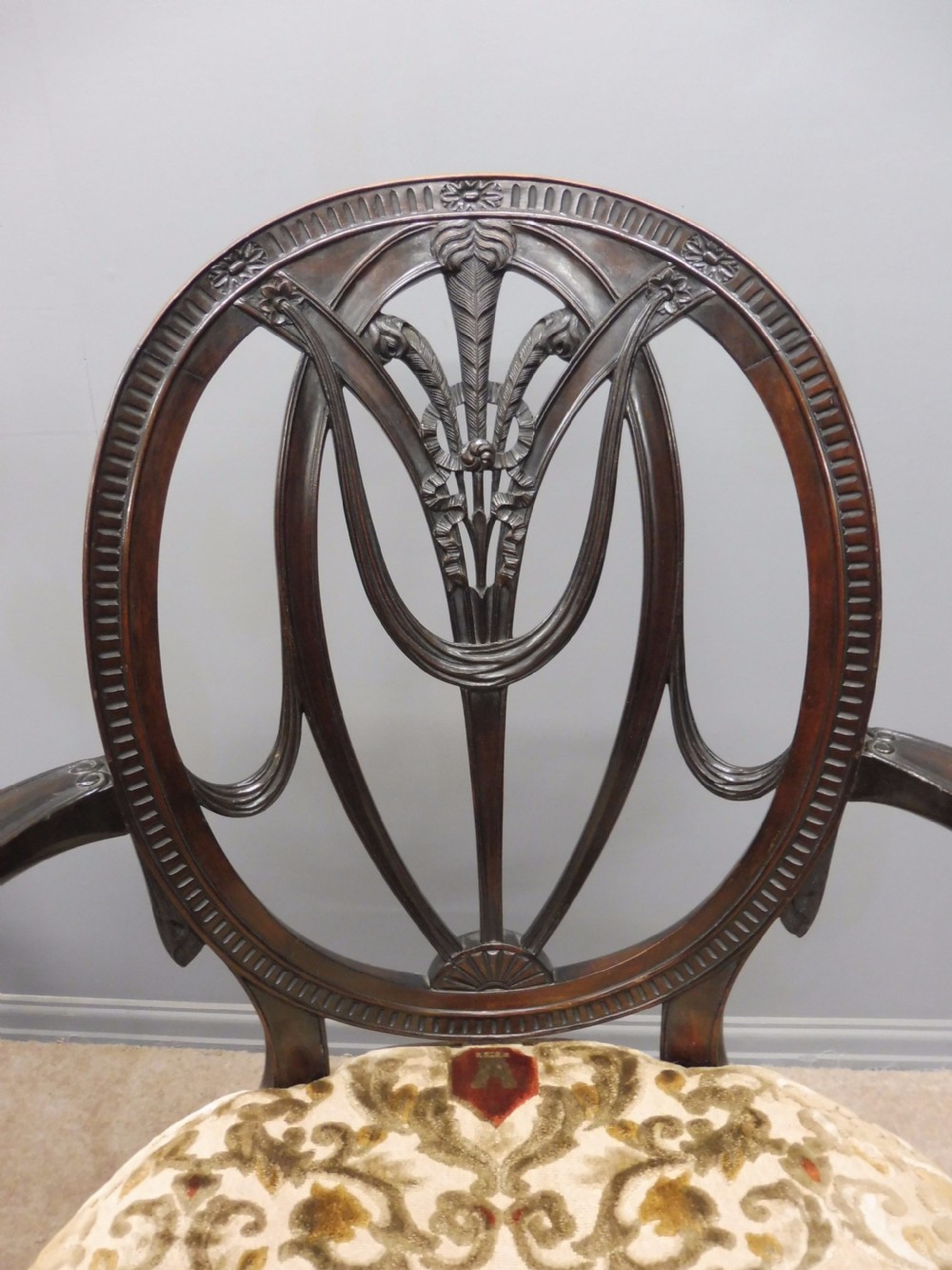 SET OF 6 SUPERIOR QUALITY MAHOGANY DINING CHAIRS CIRCA 1900 View VI
