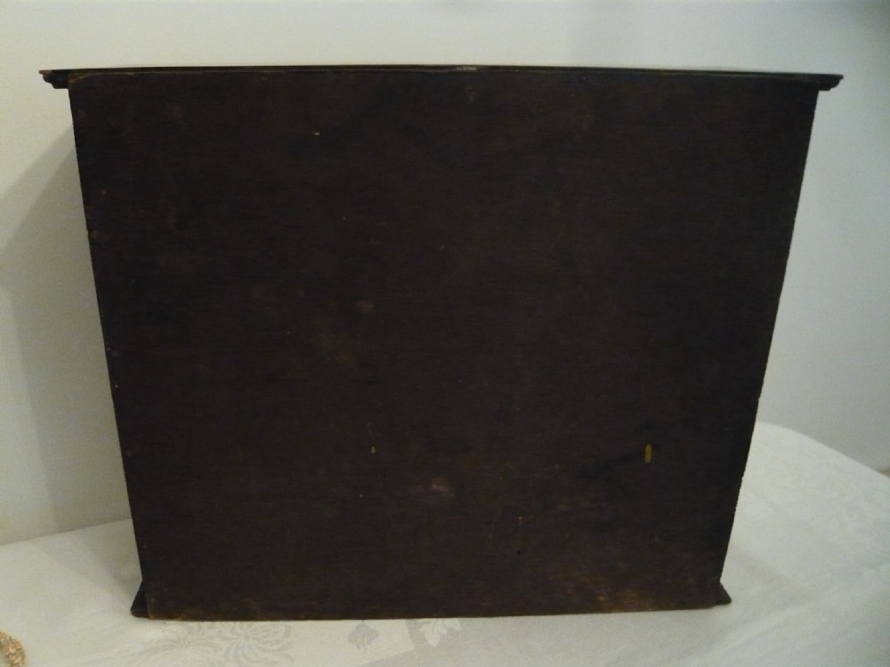 c1920 INDIA TAPE 3 DRAWER CABINET RETAIL SHOP CABINET RARE MINIATURE DRAWERS View IX