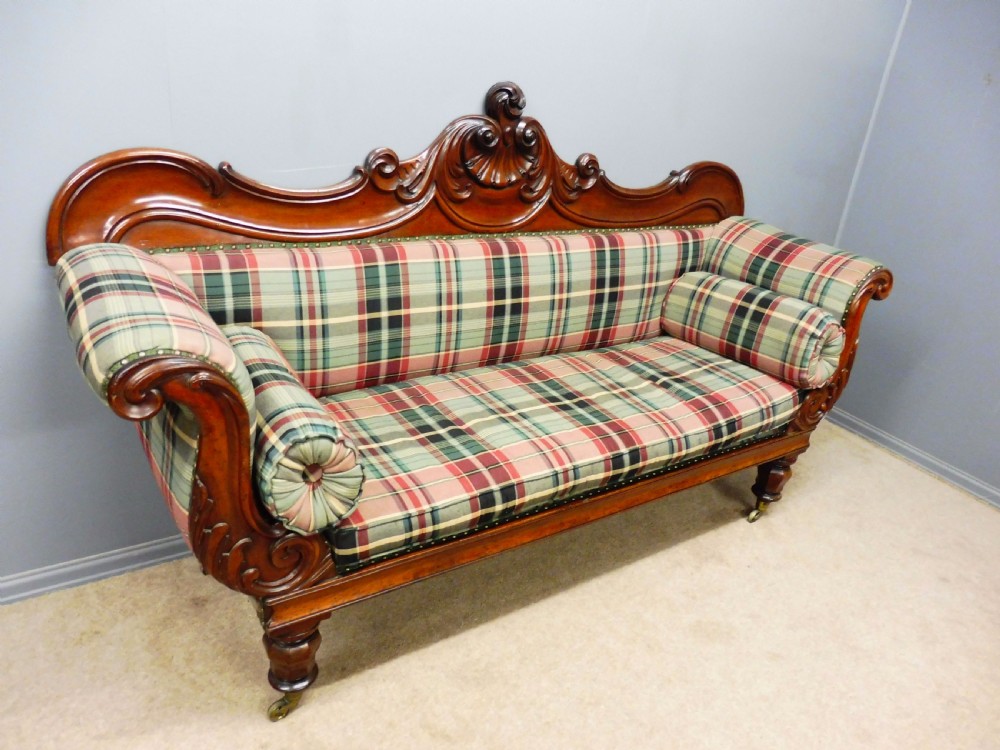 FABULOUS MAHOGANY WILLIAM IV SOFA CIRCA 1840 View III