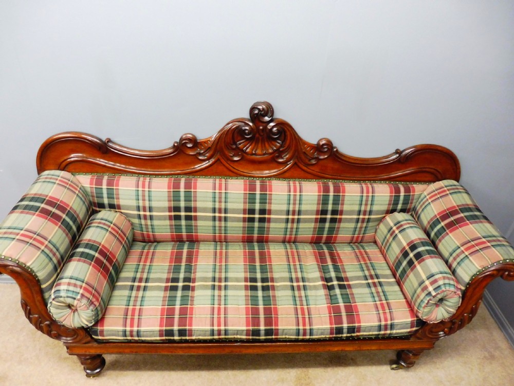 FABULOUS MAHOGANY WILLIAM IV SOFA CIRCA 1840 View IV