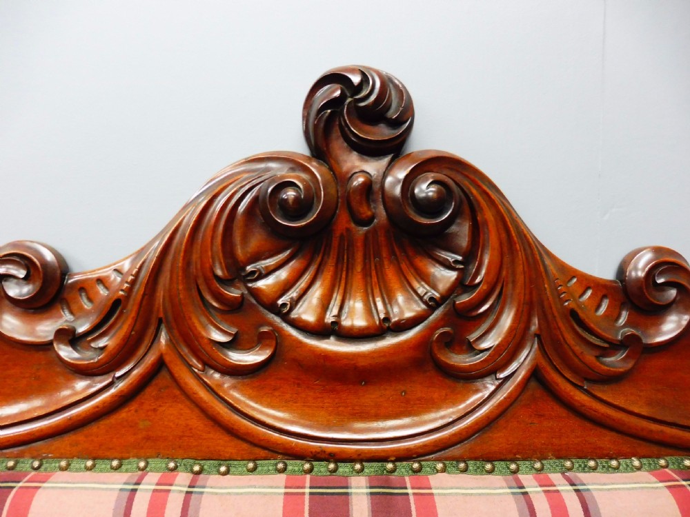 FABULOUS MAHOGANY WILLIAM IV SOFA CIRCA 1840 View IX