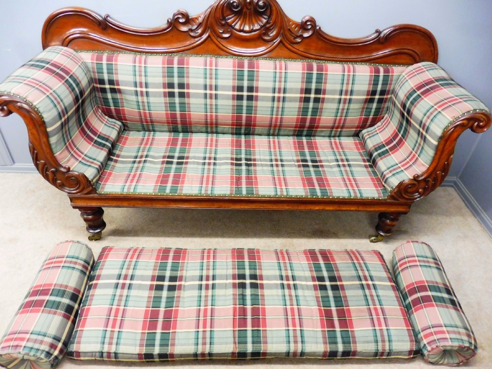 FABULOUS MAHOGANY WILLIAM IV SOFA CIRCA 1840 View X