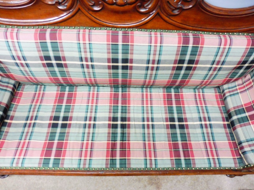 FABULOUS MAHOGANY WILLIAM IV SOFA CIRCA 1840 View XI