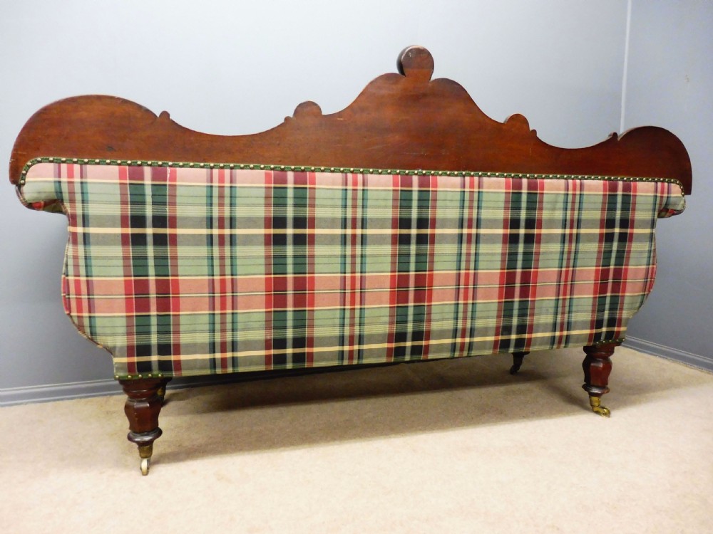 FABULOUS MAHOGANY WILLIAM IV SOFA CIRCA 1840 View XII