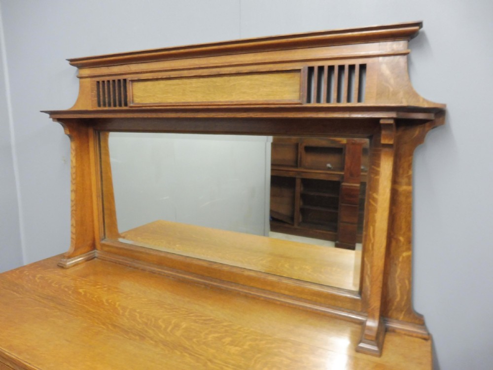 OAK ARTS AND CRAFTS SIDEBOARD View VI