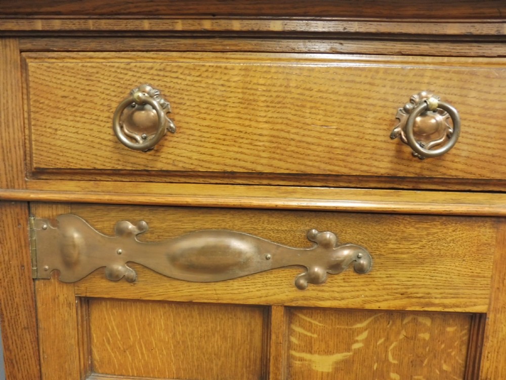 OAK ARTS AND CRAFTS SIDEBOARD View VII