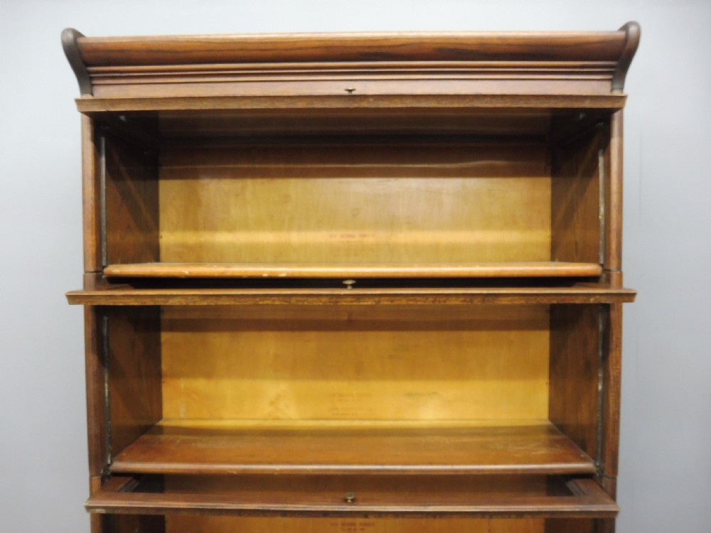 TALL OAK GUNN SECTIONAL BOOKCASE View VII