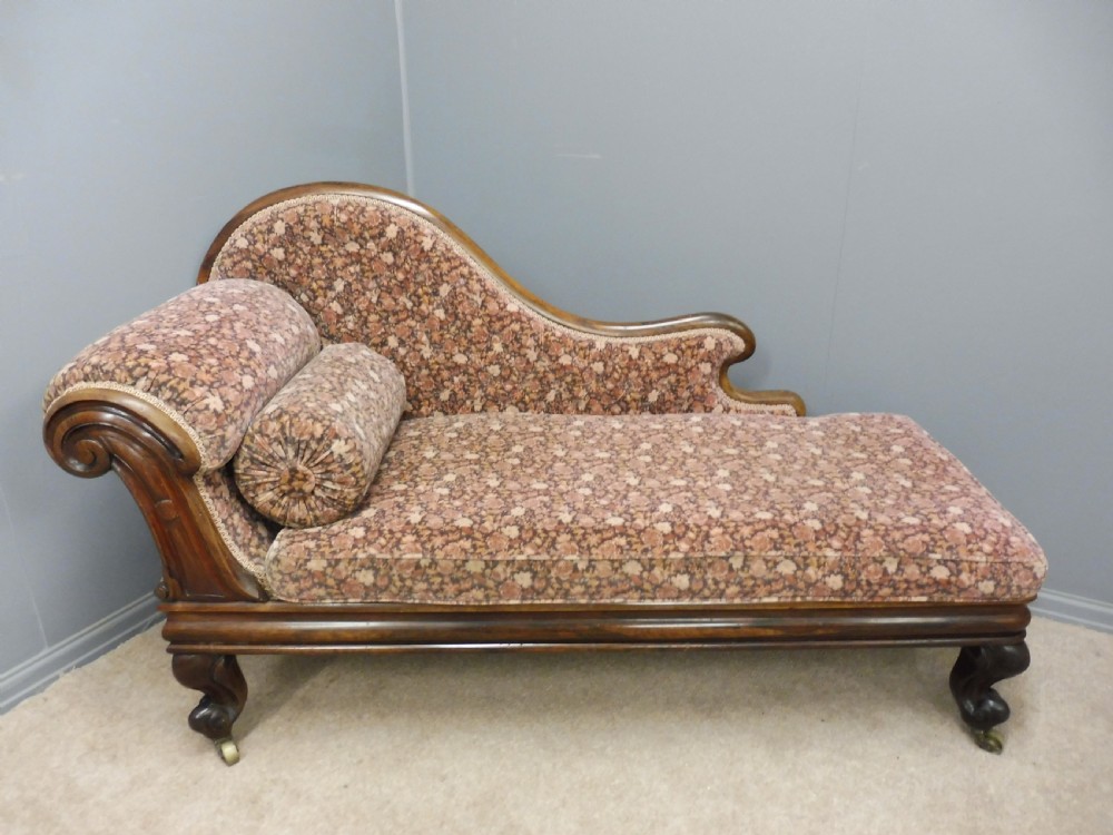 BEAUTIFUL ROSEWOOD CHAISE LONGUE View III