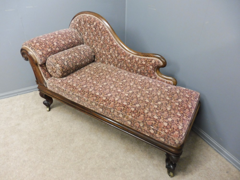 BEAUTIFUL ROSEWOOD CHAISE LONGUE View VI