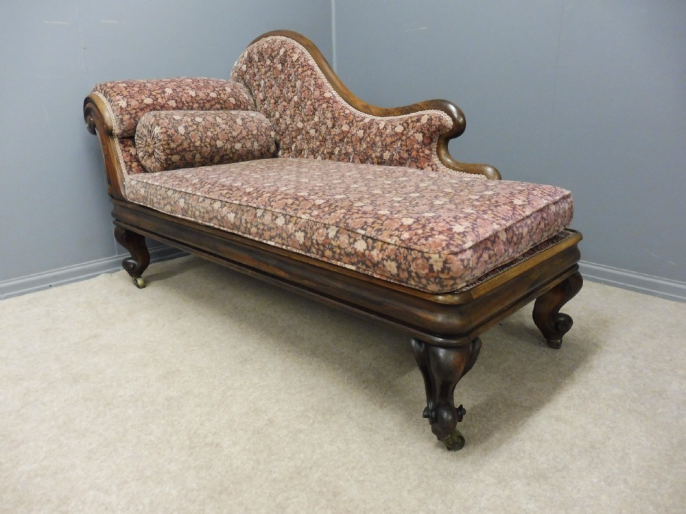 BEAUTIFUL ROSEWOOD CHAISE LONGUE View VII