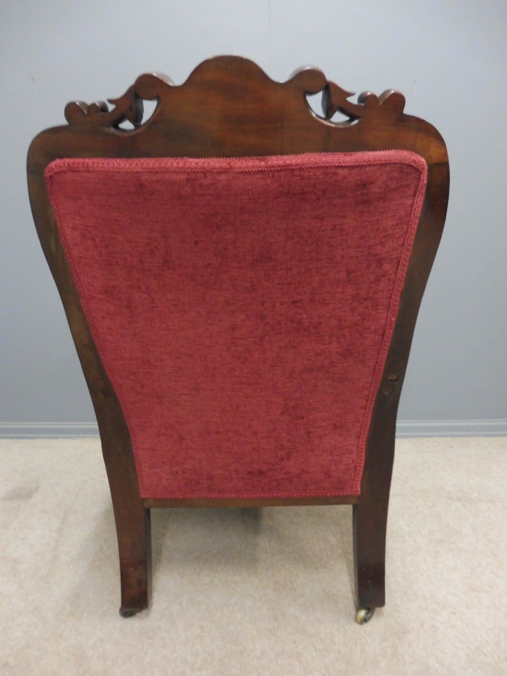 EARLY 19TH CENTURY MAHOGANY LIBRARY ARMCHAIR  View IV