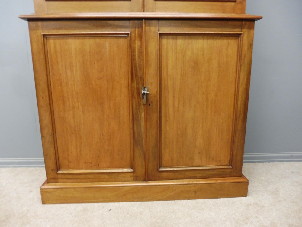 TALL SLIM 19TH CENTURY MAHOGANY BOOKCASE View III