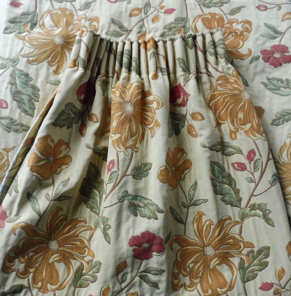 SUPER KING SIZE FOUR POSTER CANOPY BED MAHOGANY c1920 WITH DRAPES CURTAINS & BED COVER View XIII